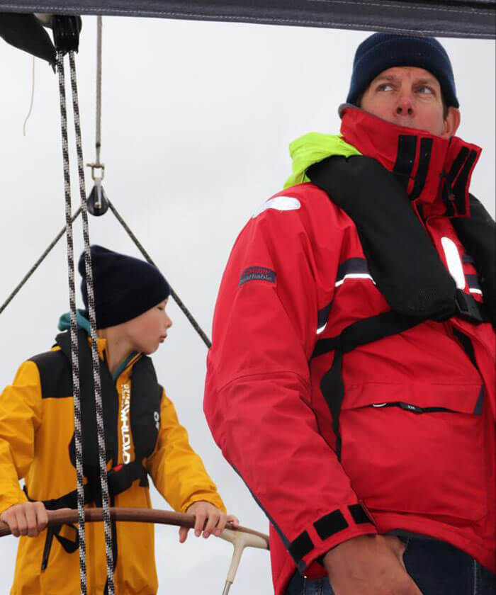 Siemer Werft Barßel-Reekenfeld - Firmengründer Elfie Siemer und Sohn Alexander Siemer